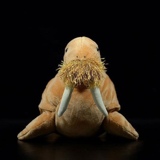 Super cute walrus plush toy doll cute simulation walrus doll plush toy model gift