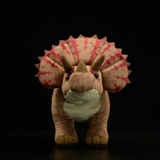Super cute Triceratops plush toy doll cute simulation dinosaur doll plush toy model gift