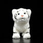 Simulation posture Tiger plush toy white tiger doll cute white tiger doll simulation animal model gift