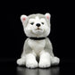 Cute dog doll simulation husky dog doll crouching posture dog plush toy simulation animal 28CM