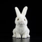 Cute rabbit plush toy super cute white rabbit doll simulation rabbit rabbit animal gift 20CM