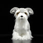 Simulation dog doll cute Czech terrier doll simulation animal mini schnauzer plush toy model
