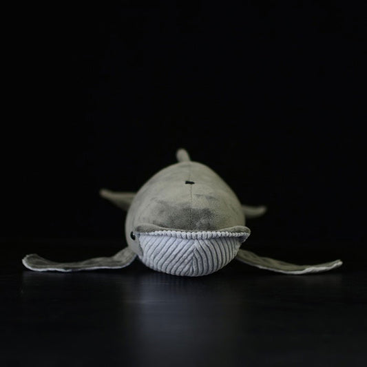 Super soft baleen whale doll simulation blue whale doll baleen whale Plush Toy Plush simulation marine animal 40cm