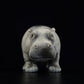 Simulated standing Hippo bears plush toy doll lovely doll animal model gift