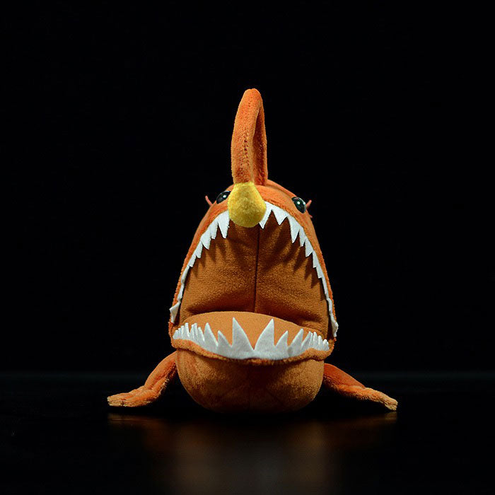 Cute Fish doll simulation lantern fish doll deep sea  Marine plush toy gift
