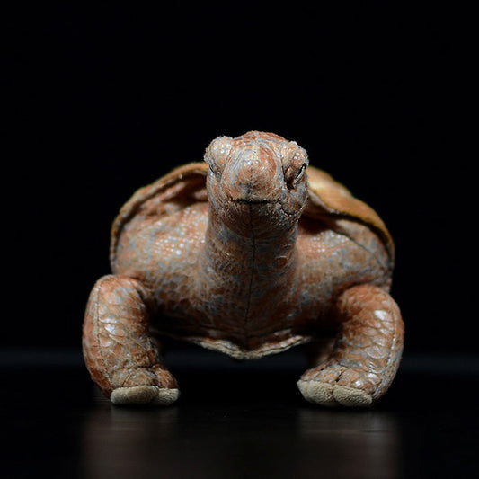 Galapagos tortoise simulation tortoise doll cute tortoise doll simulation animal plush toy
