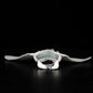 Cute devil fish doll double kiss manta ray plush toy simulation animal plush toy 38CM