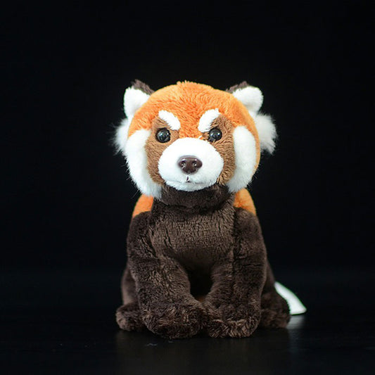 Foreign trade export to Italy super soft red panda doll simulation animal plush toy