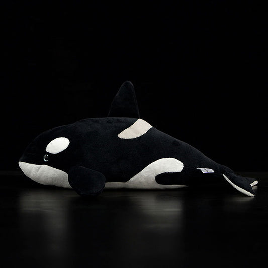 Super soft killer whale doll simulation killer whale doll plush toy plush simulation animal 40CM