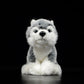 Tail sheet of foreign trade is exported to the United States squat husky dog doll simulation animal plush toy