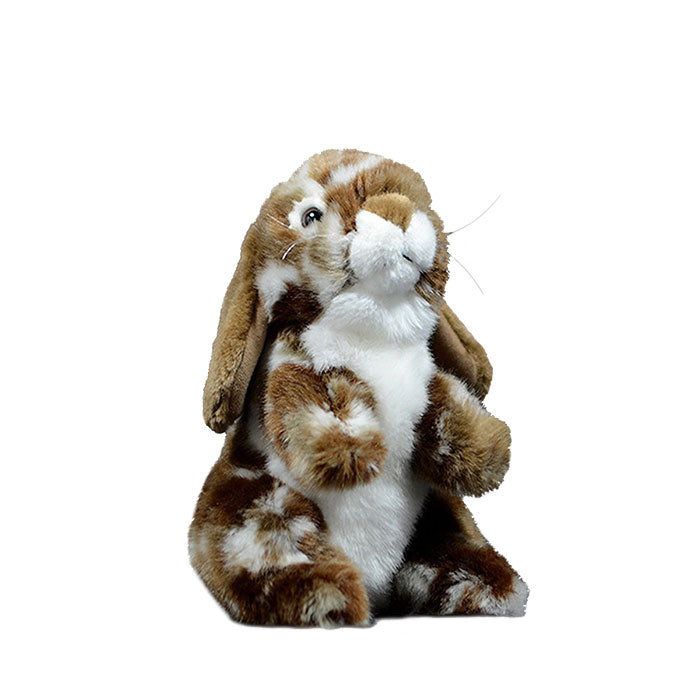 Cute posture drooping ear rabbit doll Brown Rabbit Doll imitation animal plush model toy gift