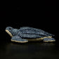 Super soft leatherback turtle plush toy simulation seven leatherback turtle doll lovely swallow turtle doll model gift