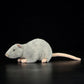 Super soft gray mouse mouse plush toy mouse doll simulation animal plush toy 17CM