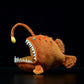 Cute Fish doll simulation lantern fish doll deep sea  Marine plush toy gift