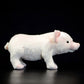 Simulated standing pink domestic pigs bears plush toy doll lovely doll animal model gift