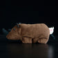 Tail list exported to the United States sandbags small rhinoceros doll simulation animal plush toys