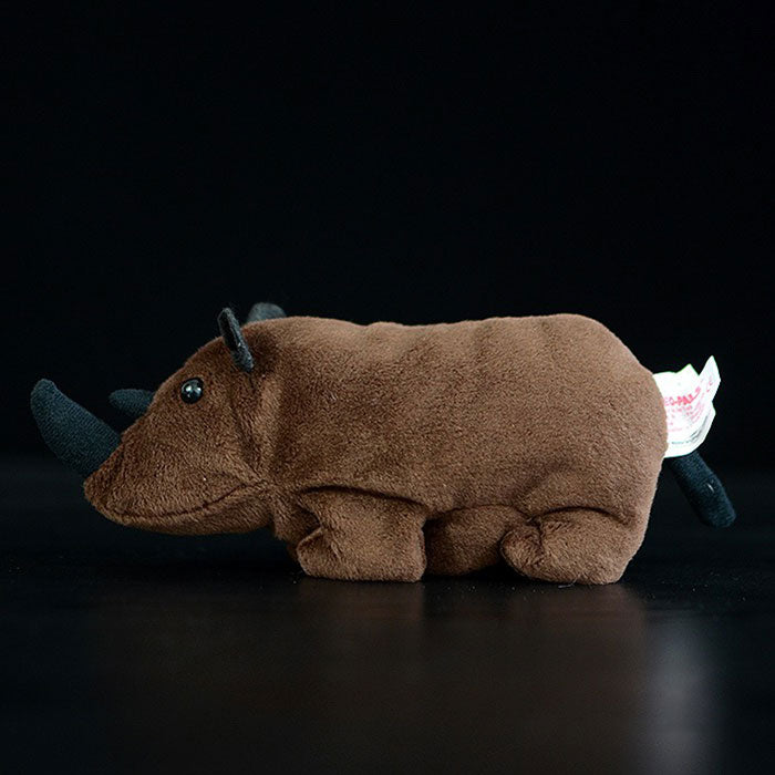 Tail list exported to the United States sandbags small rhinoceros doll simulation animal plush toys