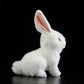 Cute rabbit plush toy super cute white rabbit doll simulation rabbit rabbit animal gift 20CM