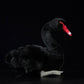 Cute black swan doll simulation black swan simulation animal plush toys gifts