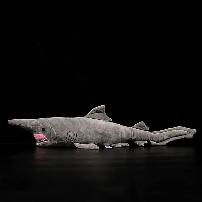 Simulation devil shark doll Euclidean pointed kiss shark doll simulation animal plush toy model gift