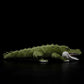 Super cute crocodile plush toy doll cute simulation green crocodile doll plush toy model gift