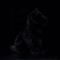 Simulation black cat doll cute short-haired cat doll Chinese garden cat plush toy simulation animal