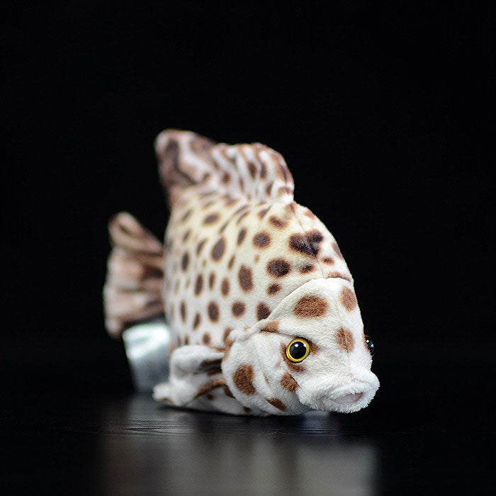 Cute tropical fish red drum fish doll simulation drum fish simulation animal plush toys