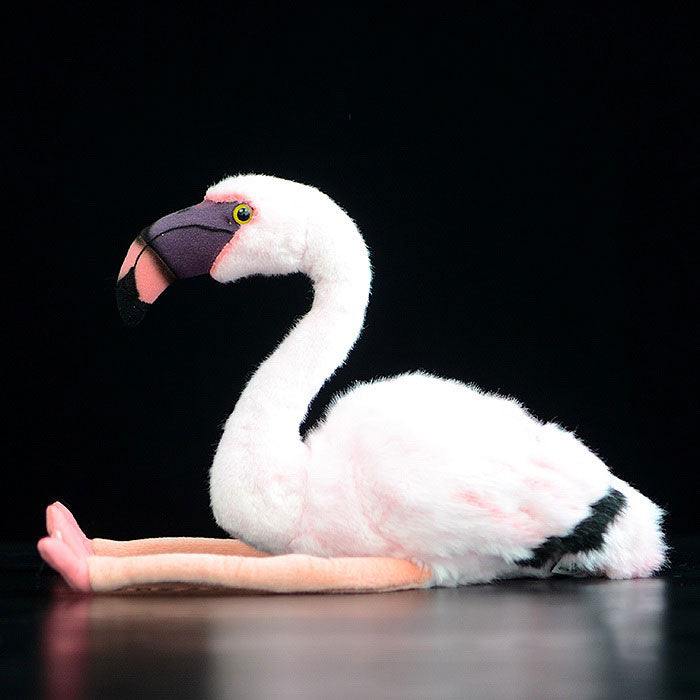 Lovely American red stork super cute flamingo doll simulation red stork plush toy gift gift 21CM