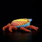 LULEZON American Red Rock Crab doll simulation crab doll simulation animal plush toy model gift