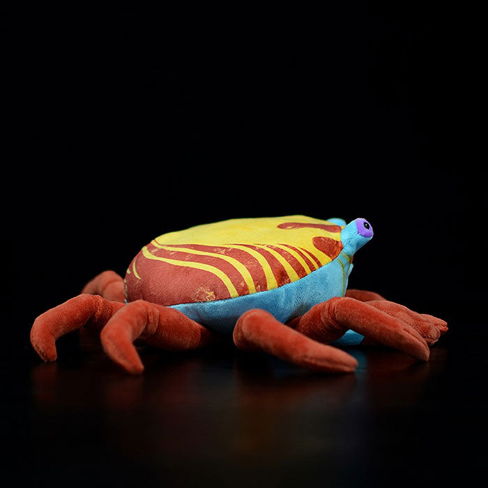 Cute American Red Rock Crab doll simulation crab doll simulation animal plush toy model gift