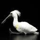 Super cute spoonbill plush toy doll lovely simulation black faced Spoonbill doll plush toy model gift