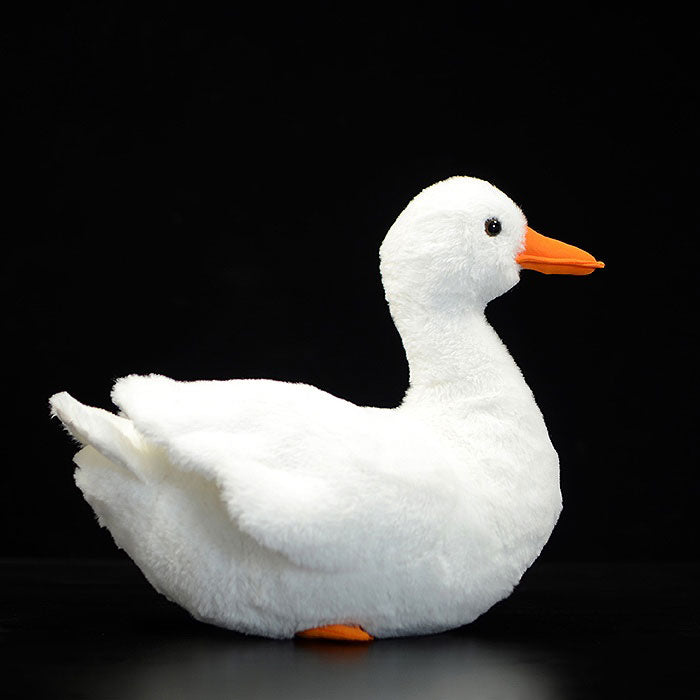 Cute imitation Cole duck plush toy doll white duck doll gift imitation animal gift
