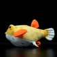 Cute boxfish simulation hexagonal boxfish doll super cute marine life doll plush toy gift