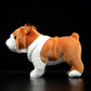 Simulated dog doll British Bulldog doll simulated animal tiger dog plush toy model