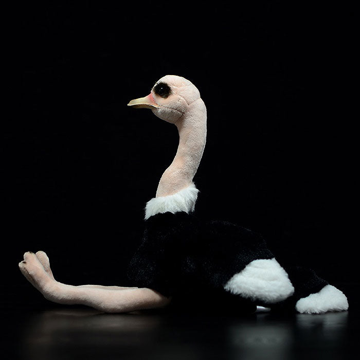 Super cute ostrich plush toy doll cute simulation African ostrich doll plush toy model gift