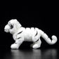 Simulation posture Tiger plush toy white tiger doll cute white tiger doll simulation animal model gift