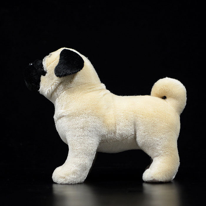 Simulated dog doll lovely Pug doll simulated animal plush toy model gift