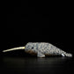 Cute narwhal doll simulation narwhal doll simulation animal plush toy model gift
