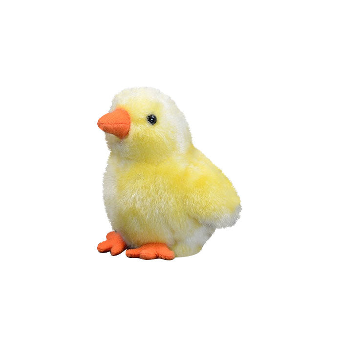 Cute yellow chicken pendant simulation yellow chicken plush toys simulation animal plush toys