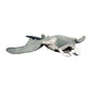 Cute devil fish doll double kiss manta ray plush toy simulation animal plush toy 38CM
