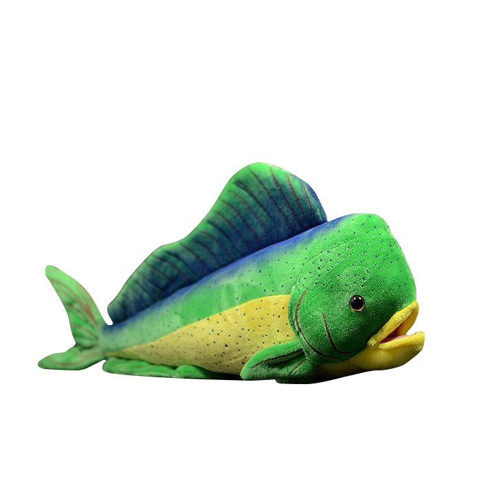 Lovely dolphin doll simulation ghost head knife fish doll simulation animal plush toy model gift