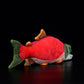 Cute red salmon doll red salmon plush toy simulated animal plush toy 39cm