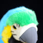Cute macaw doll simulation colored macaw plush toy plush simulation animal 28CM