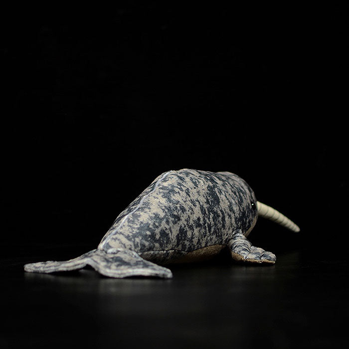 Cute narwhal doll simulation narwhal doll simulation animal plush toy model gift