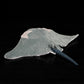 Cute devil fish doll double kiss manta ray plush toy simulation animal plush toy 38CM