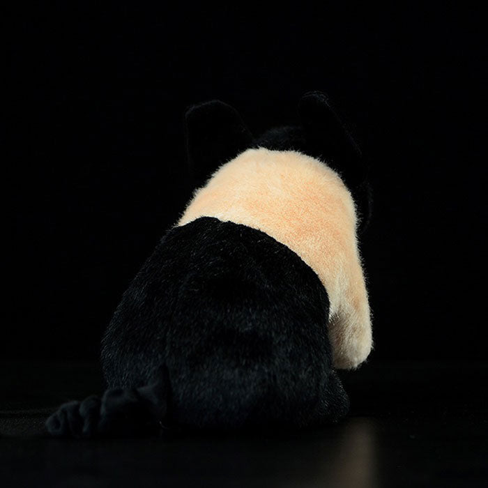 SKIDPUMP Black super cute pig cute little fragrant pig doll simulated pig simulated animal plush toy 30CM