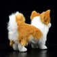 Simulation dog plush doll cute Pomeranian doll simulation animal plush toy model gifts