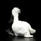 Super cute spoonbill plush toy doll lovely simulation black faced Spoonbill doll plush toy model gift