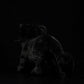 Simulated standing black leopard plush toy black leopard doll lovely leopard doll simulated animal model gift