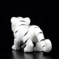 Simulation posture Tiger plush toy white tiger doll cute white tiger doll simulation animal model gift